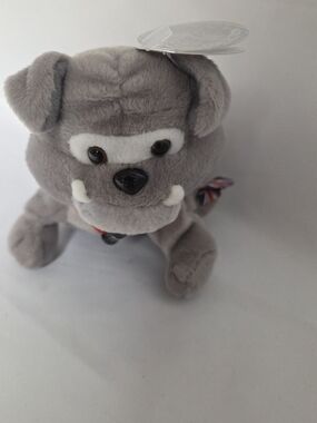 NWT Vintage 1998 Coca Cola Collectors Dover Bulldog England Bean Bag Plush